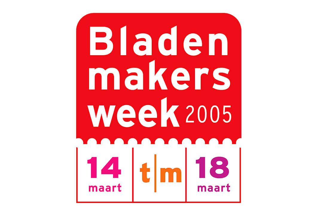Logo Bladenmakersweek 2005